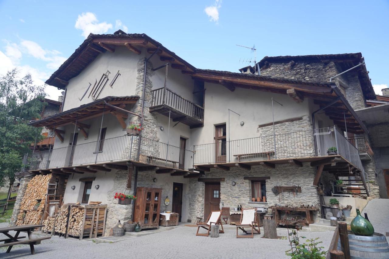 Pensione Albergo Diffuso Ceaglio Valle Maira Marmora Eksteriør bilde