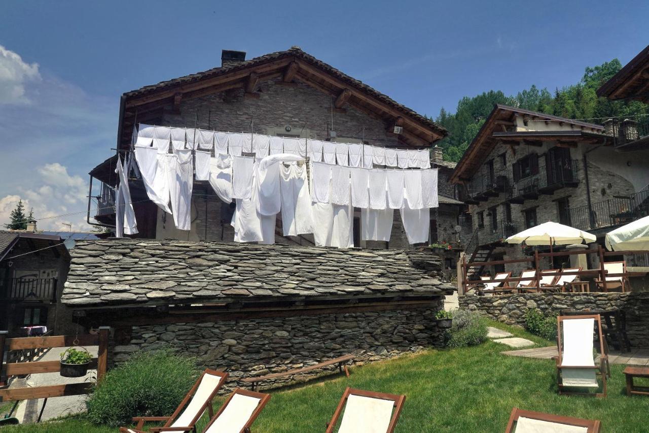 Pensione Albergo Diffuso Ceaglio Valle Maira Marmora Eksteriør bilde
